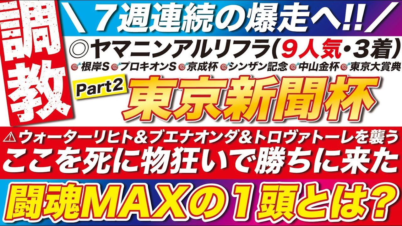 🎯抜群のＳ評価→【東京新聞杯2026予想】ブエナオンダ＆トロヴァトーレに黄色信号？死に物狂いで勝ちに来た「闘魂ＭＡＸ」の穴馬とは？