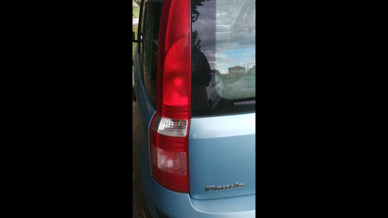 Fiat Panda Tail Light Problem Fiat Panda Problème De Feu Arrière