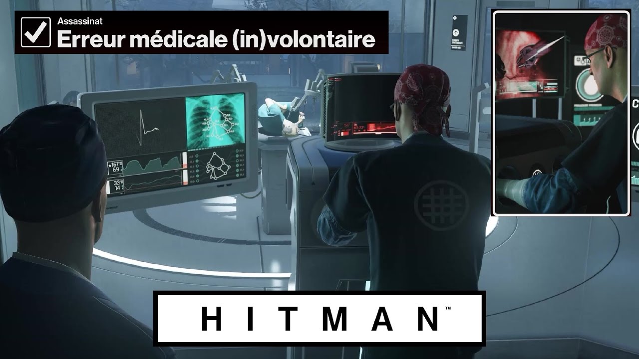 HITMAN: Erreur Médicale (In)Volontaire Défi / Assasinat