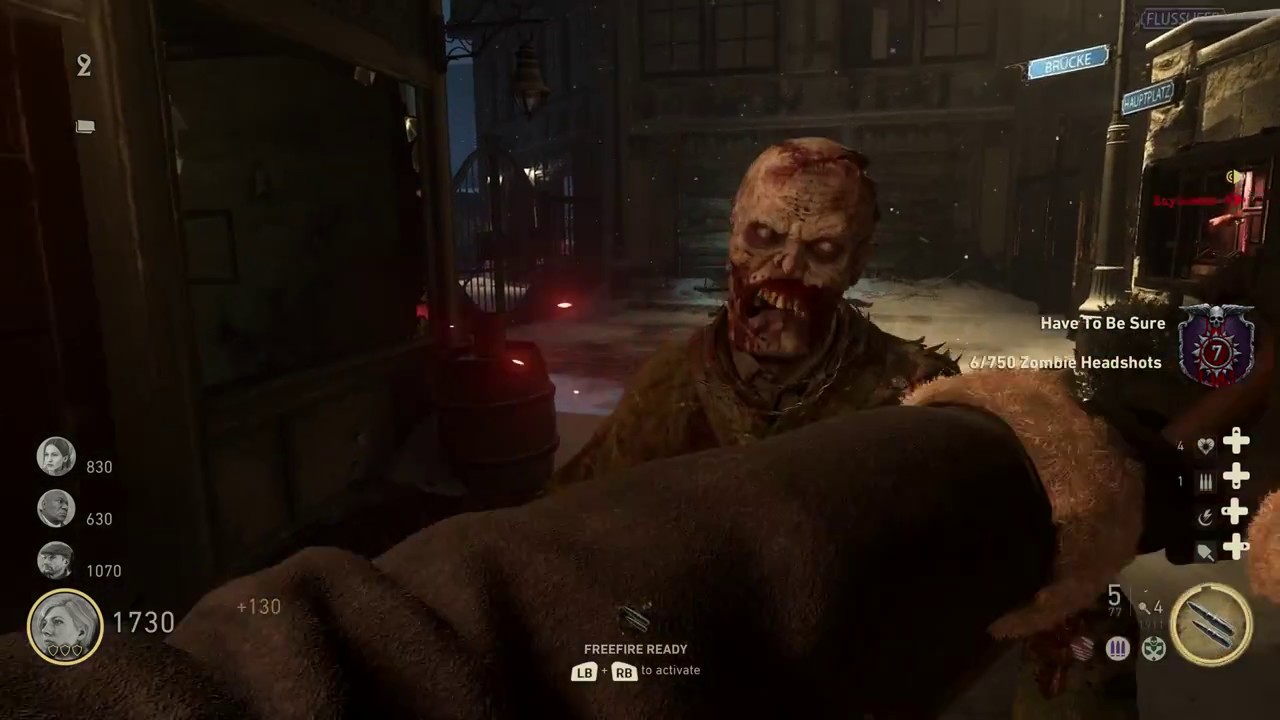 COD Zombies: 4 Player: The Final Reich