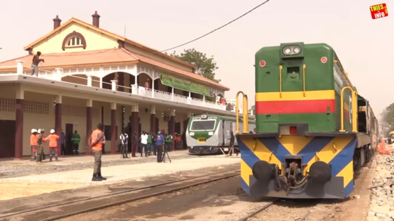 Cérémonie  d'Inauguration de la Gare Emblématique de Thiès Réhabilitée