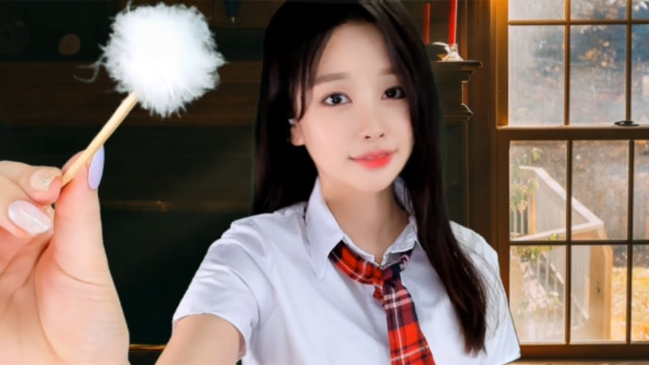 귀청소 ASMR 사뿐사뿐 잠오는 학교 상황극 Ears Cleaning School RP