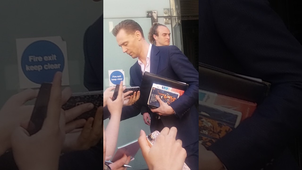 Tom Hiddleston at BFI London 9 April 2017