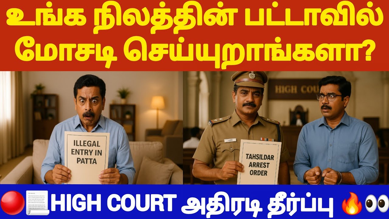 🔴மோசடி பட்டாவை ரத்து செய்யலாமா! #tamillaw #registration #patta #propertylaw #propertyrights #law
