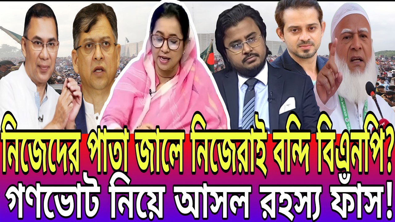 নিজেদের পাতা জালে নিজেরাই বন্দি বিএনপি? গণভোট নিয়ে আসল রহস্য ফাঁস! BD Talk-21 || Talk Show