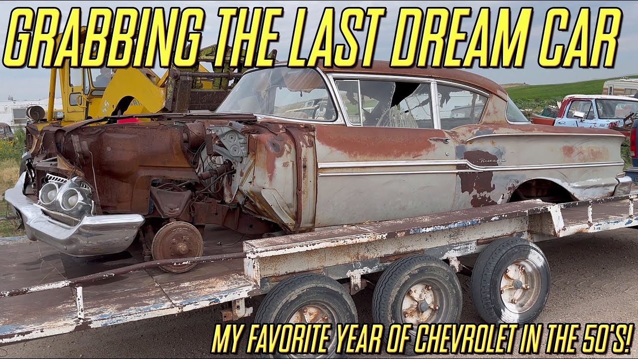 Grabbing The Last Dream Car! 1958 Chevrolet Biscayne 2 Door Sedan