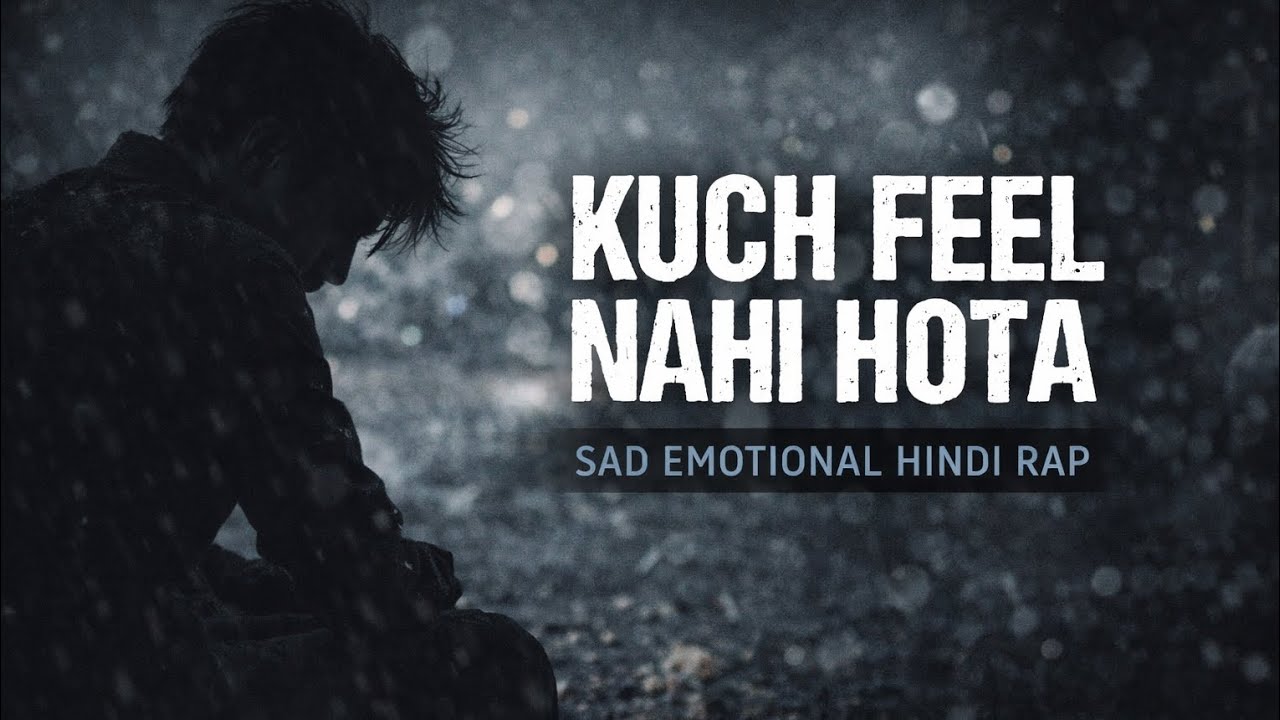 KUCH FEEL NAHI HOTA | Dark Emotional Hindi Rap | Broken Inside 💔