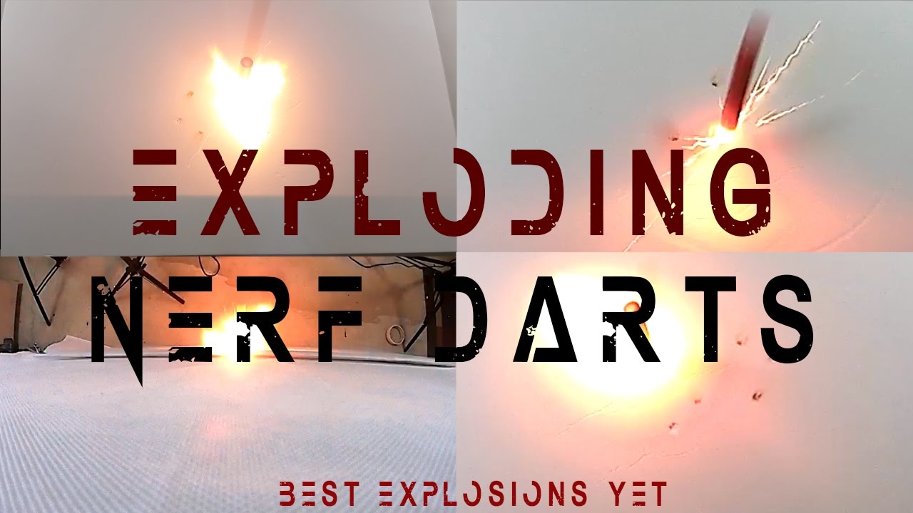 How to Make Explosive Nerf Darts!