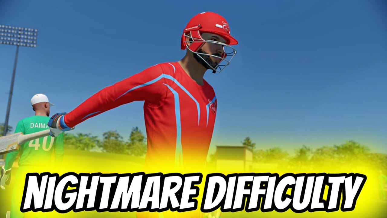 Cricket 22 Career Mode Part 1 | NIGHTMARE Difficulty (Hardest Difficulty + Hardest Sliders)