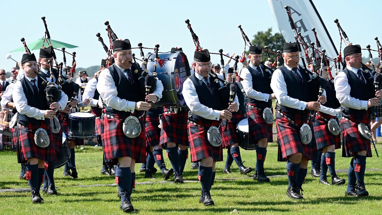 Royal Burgh of Annan Pipe Band 3rd Grade 2 | 2025 UK Pipe Band Championships at Edinburgh, Scotland