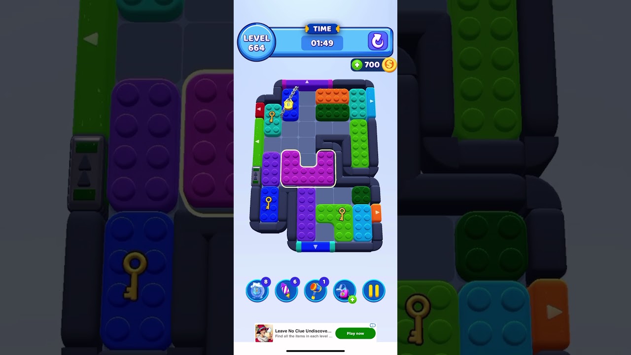 Colour Block Jam Level 664 New walkthrough