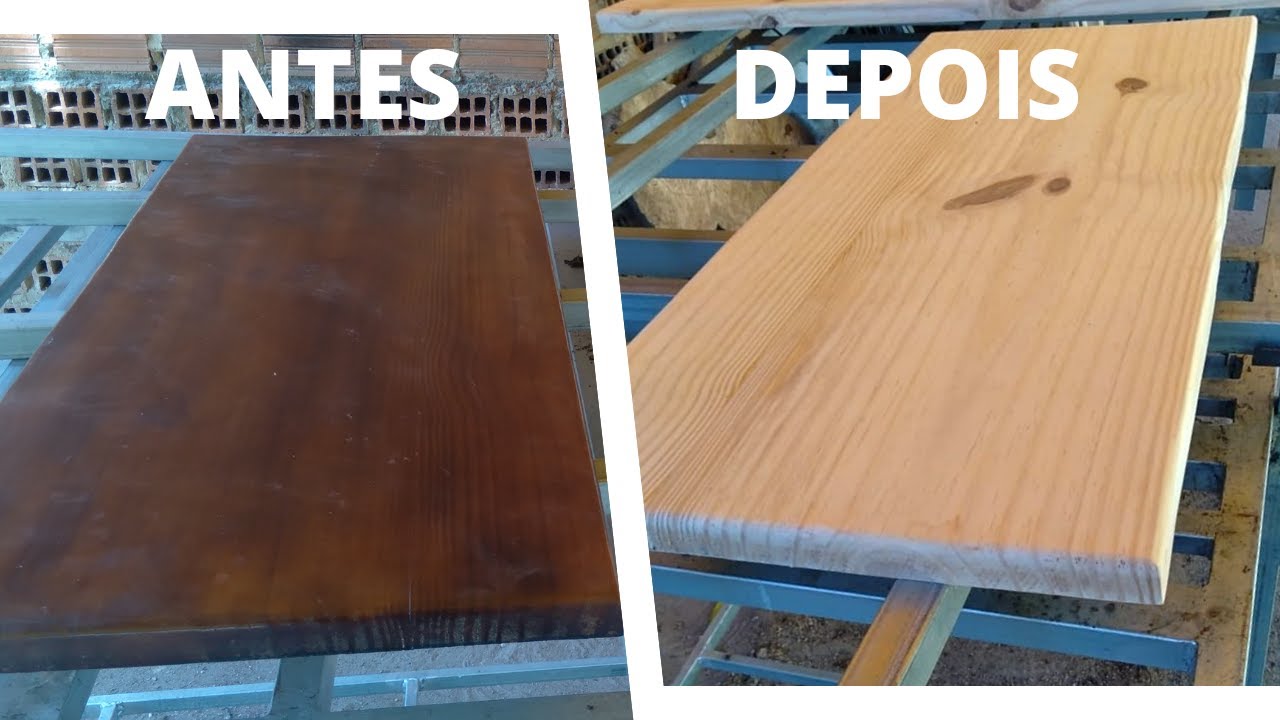 Como Remover Verniz de Madeira
