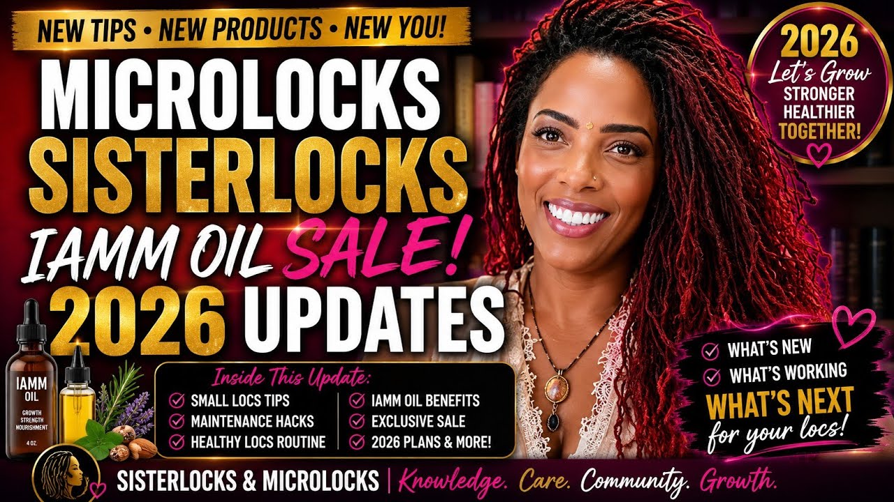Советы по созданию коротких локонов и обновления 2026 года | Sisterlocks и Microlocks