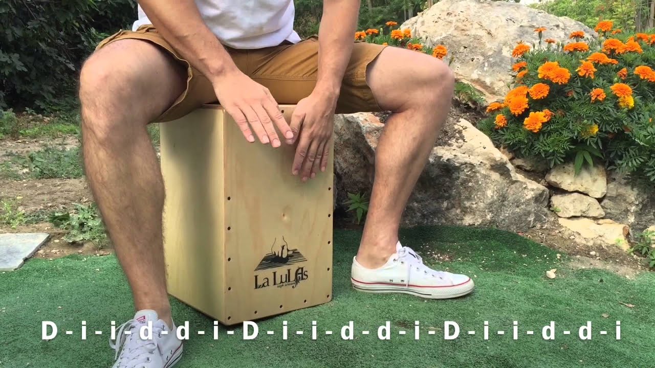 Lección de Flamenco Online de Javier Valdunciel con el Cajón B-0, La Lulas Cajón Artesano