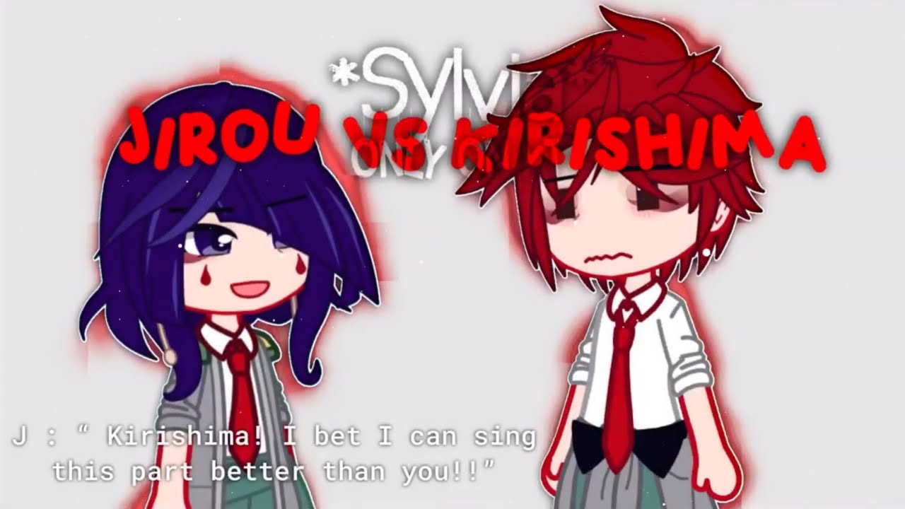 ★ ⁞ &bdquo;Rev up! Power up!&rdquo; Gacha meme/trend . Mha/bnha . Jirou vs kirishima
