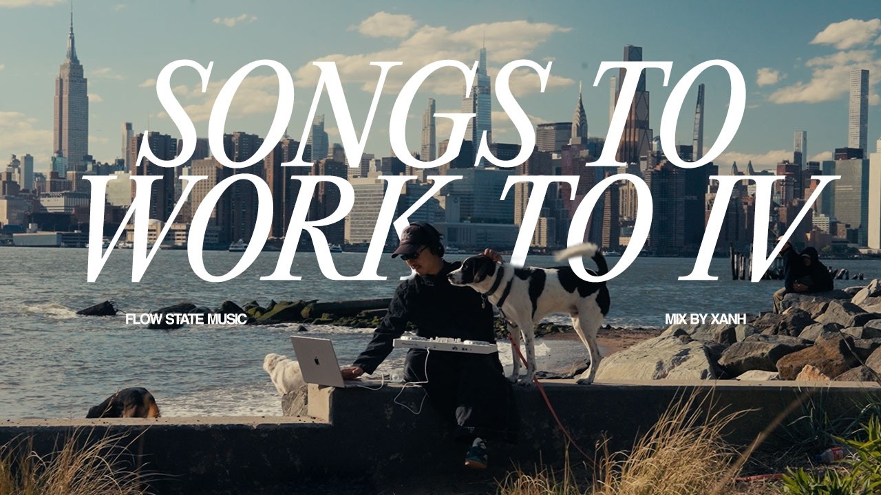 the kind of music that makes working feel cinematic