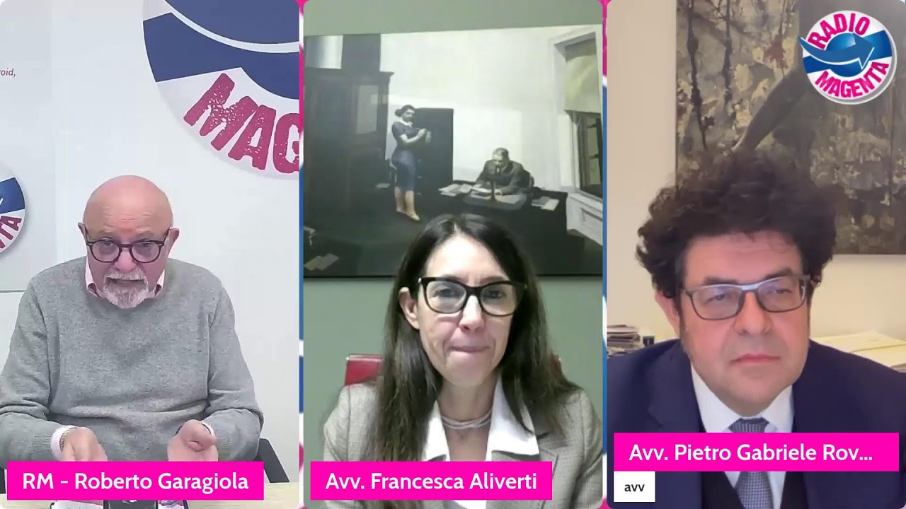 Referendum Giustizia con avv. Francesca Aliverti e avv. Pietro Gabriele Roveda x