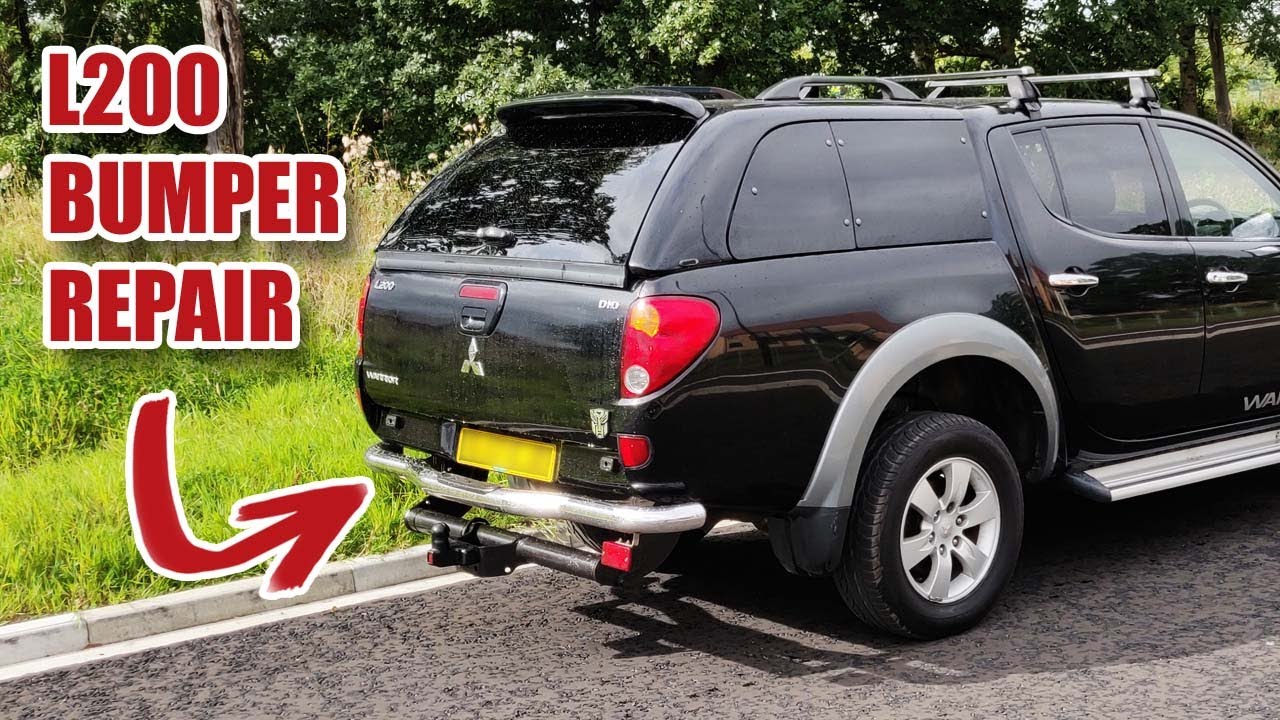 Fixing my Mitsubishi L200 Bumper
