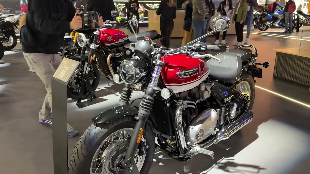Triumph Speedmaster Bonneville 2026 – Walkaround | EICMA 2025 Milan
