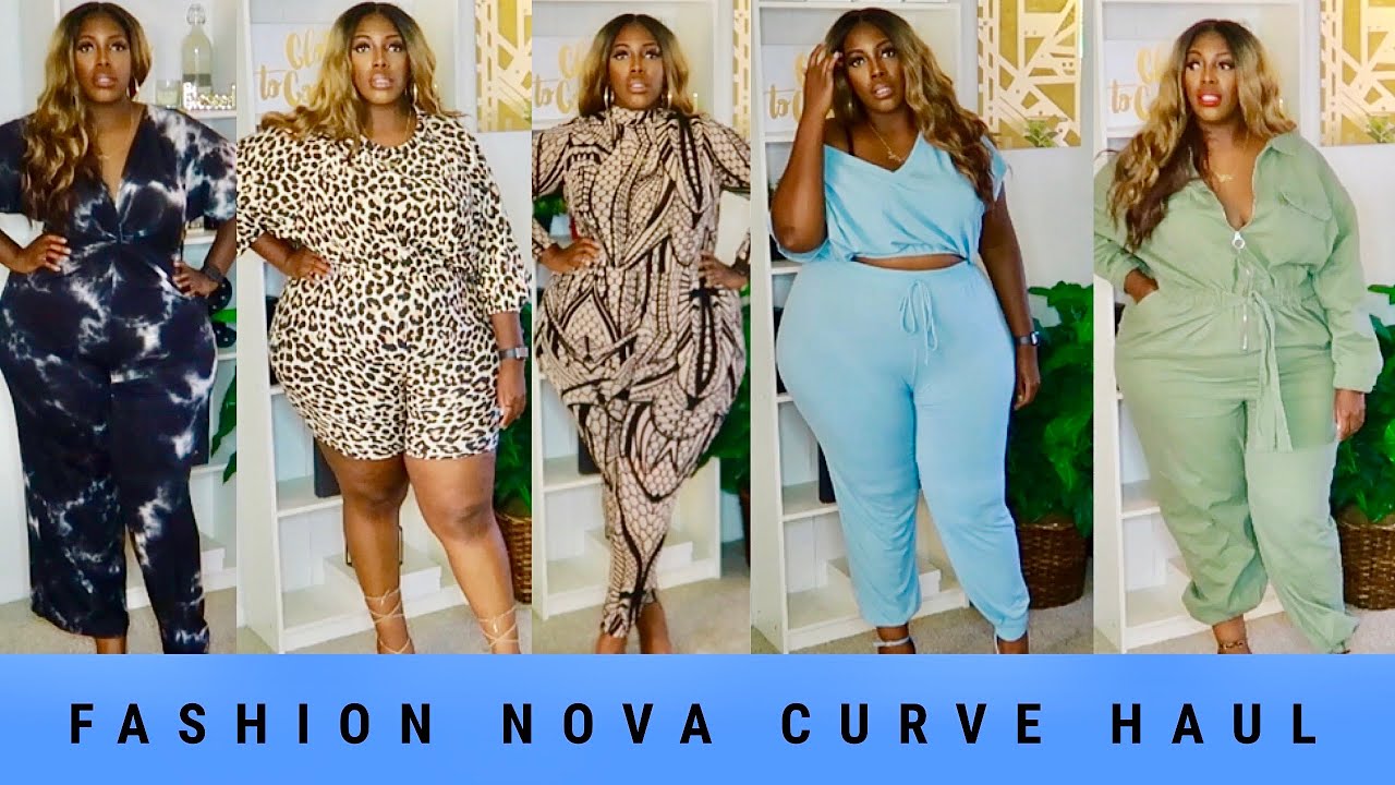 HUUUGE FASHION NOVA CURVE SETS + JUMPSUIT HAUL | July 2020