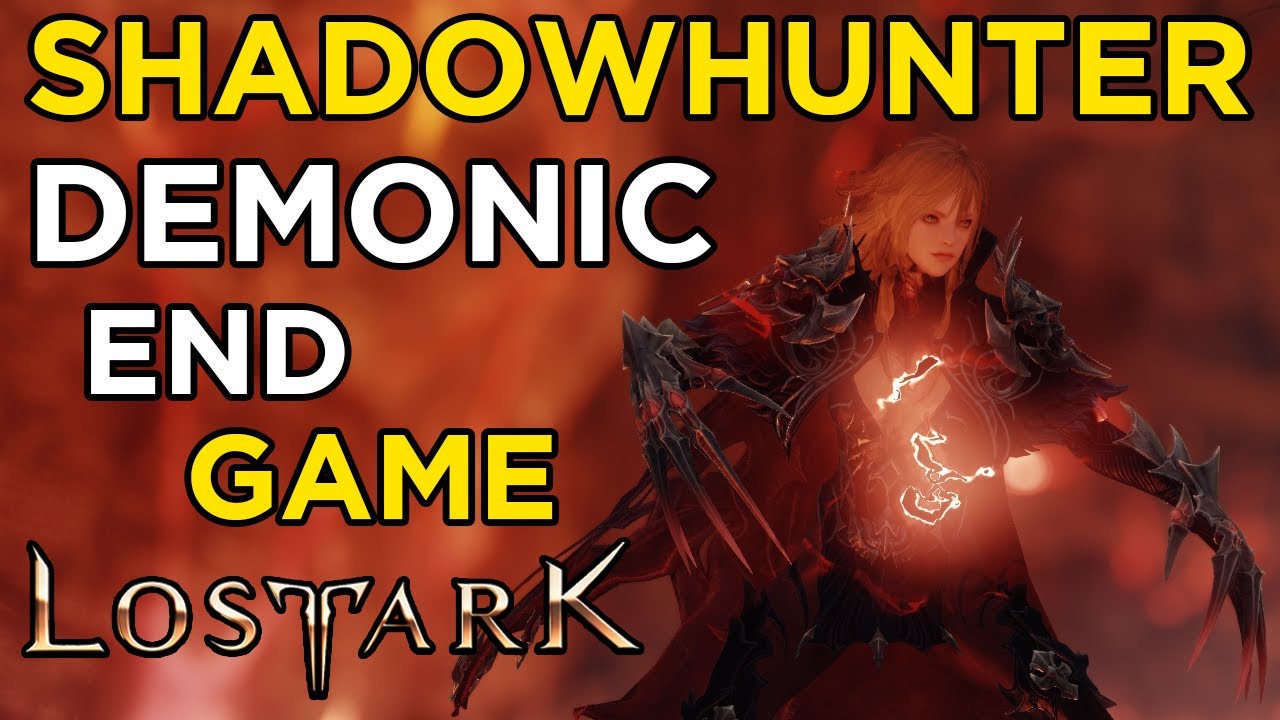 Lost Ark Shadowhunter Endgame Gameplay Demo | Demonic Transformation | Unstoppable Impulse Assassin