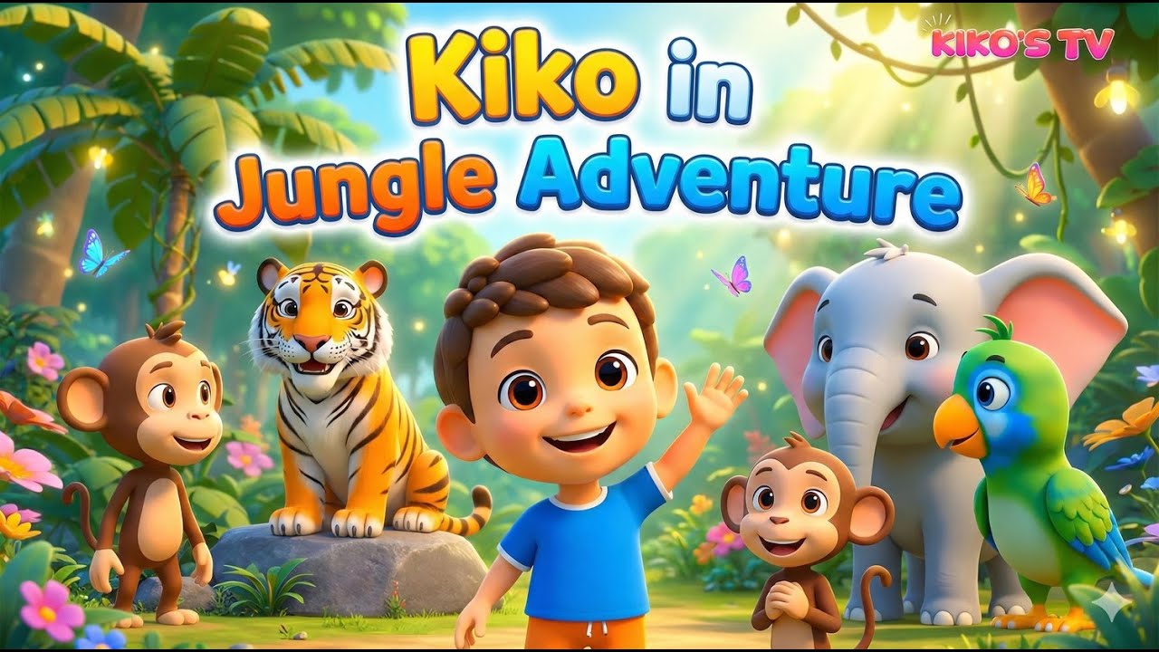 Kiko’s Jungle Adventure | Fun Animal Story & Learning for Kids