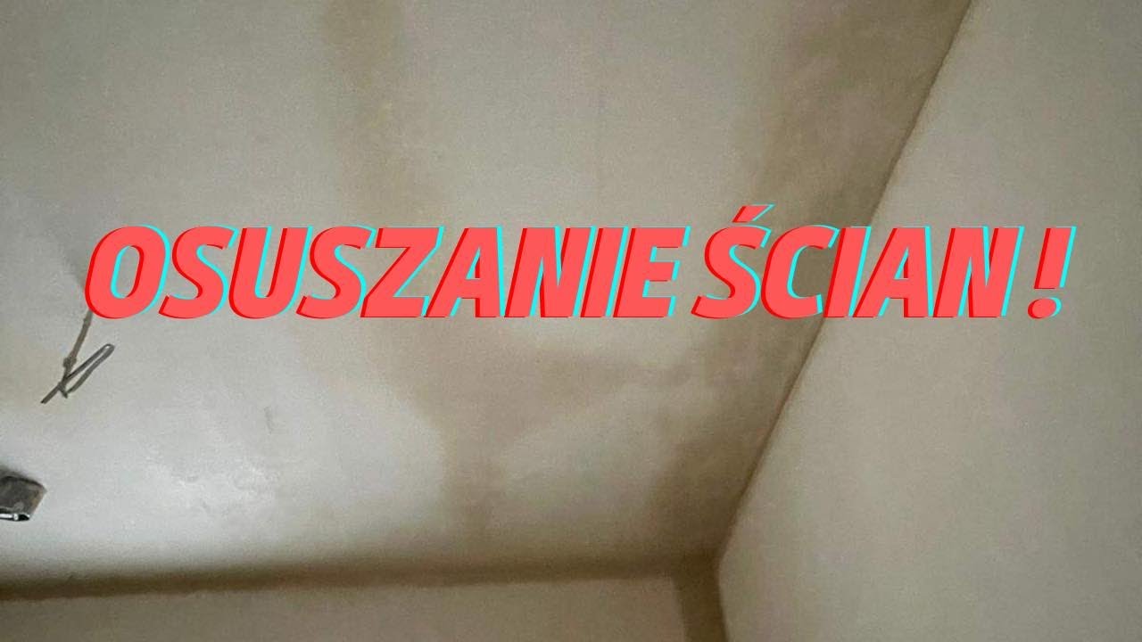 Jak osuszyć budowę i pozbyć  się wilgoci