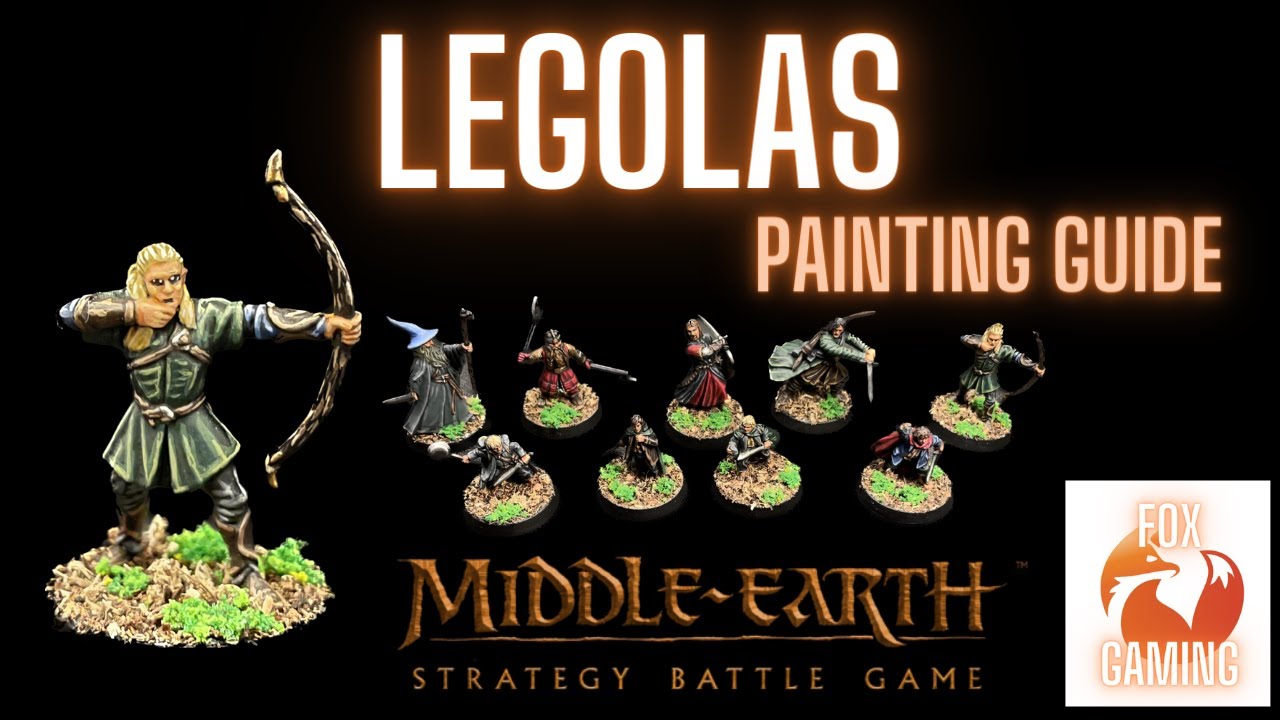 Как нарисовать Леголаса (урок рисования) #mesbg #paintingtutorial #legolas