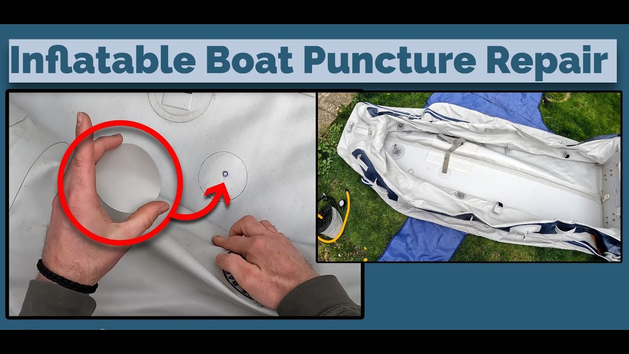 How to Repair your Small Inflatable Boat: Don't let a Puncture ruin your Fun! SIB Fishing UK Honwave