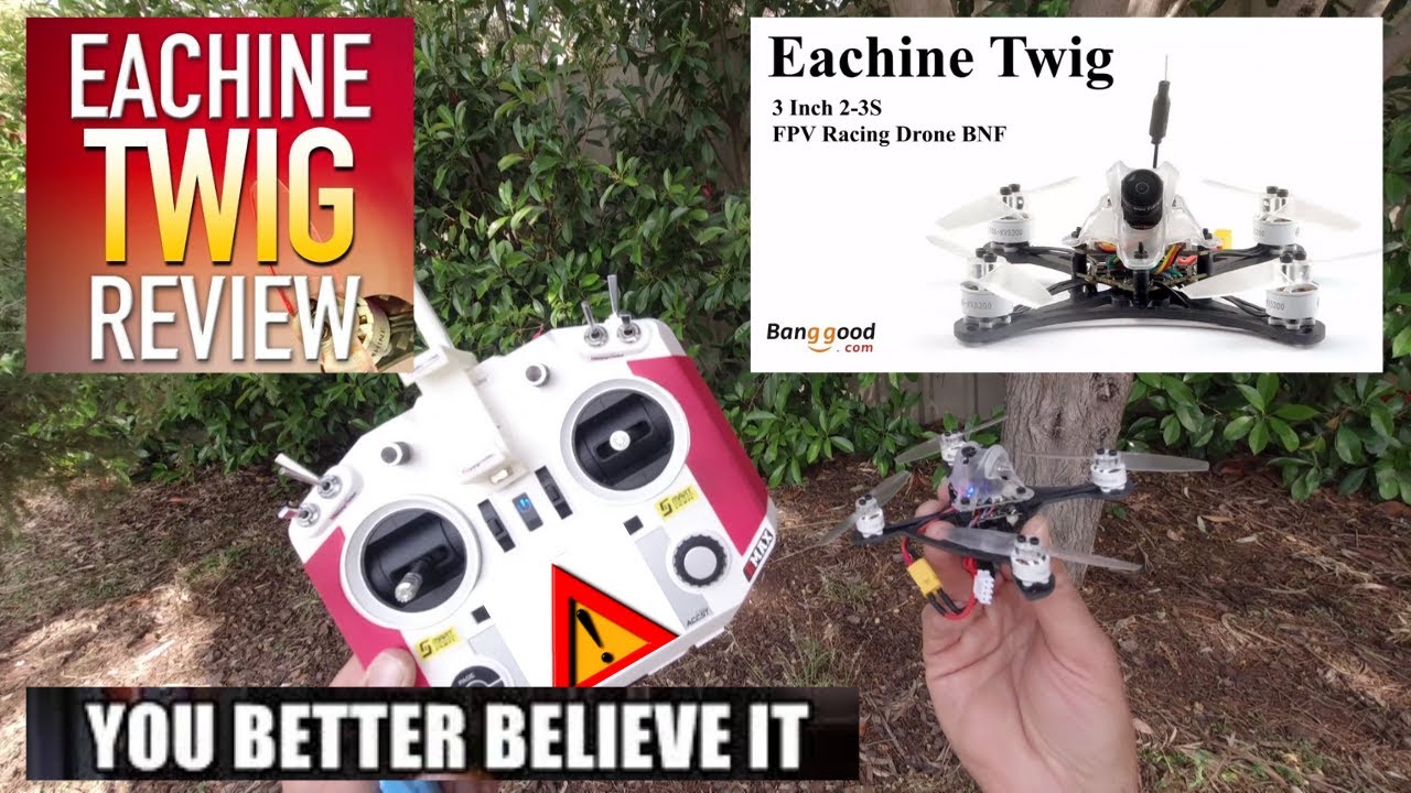 Eachine Twig 115 - Review, Setup and Flight. KING of the TWIG?