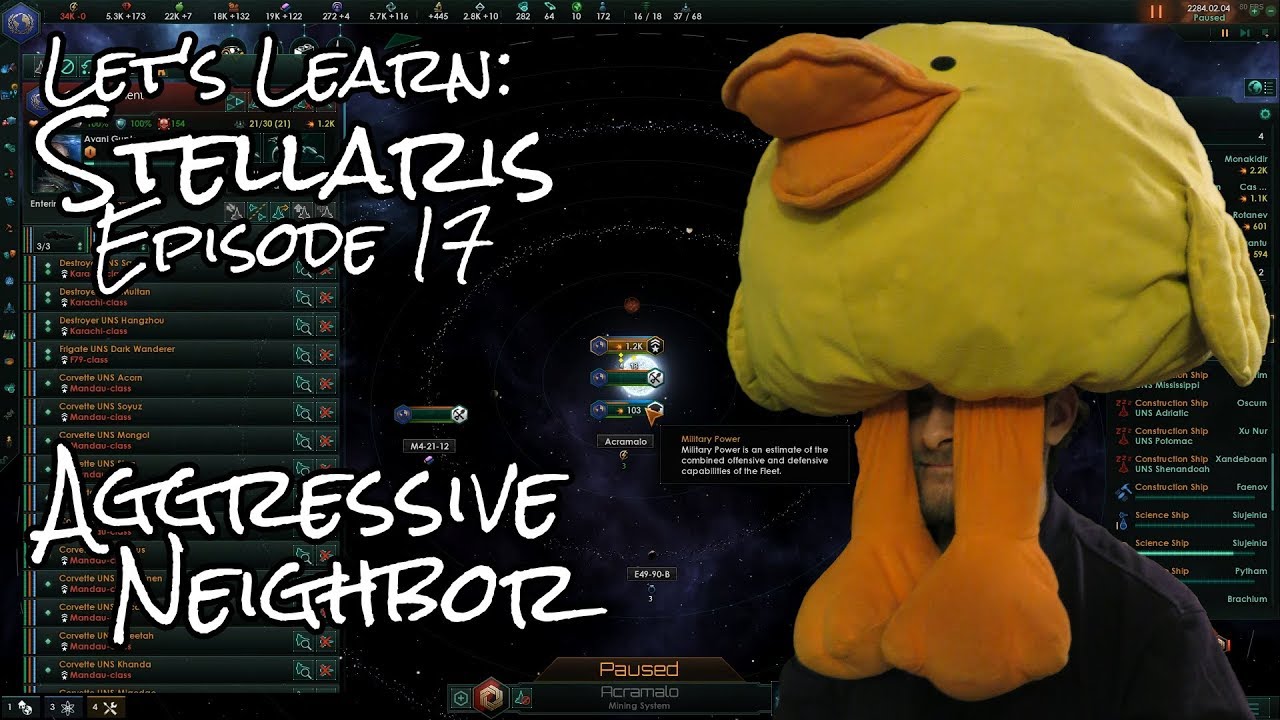 Let's Learn Stellaris Ep. 17: Aggressive Neighbor