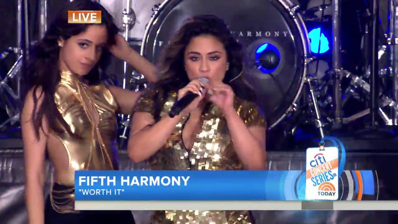 Fifth Harmony - Worth It  (Live on Today Show)