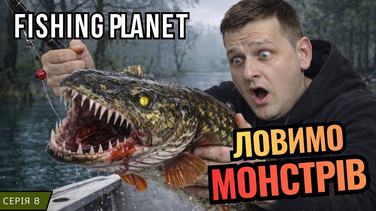Полювання на РИБ-МОНСТРІВ у Fishing Planet 🎣 | Fishing Planet | #8