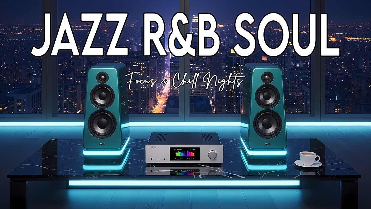 Glowwave Audio 🌟 Smooth Jazz & Chill R&B Beats for Quiet Nights, Clear Focus & Relaxation 🎶