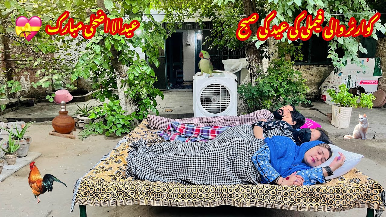 Rural Life|Eid Morning Of A FamilyLiving In A Quarter|Eid Ul Adha Celebration🎊(2025)Hardlife|