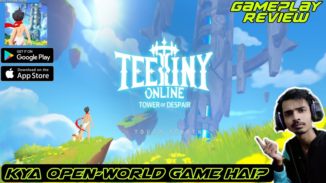 New Open-World Android Game | Teetiny Online (Test) Gameplay & Review | Hindi |