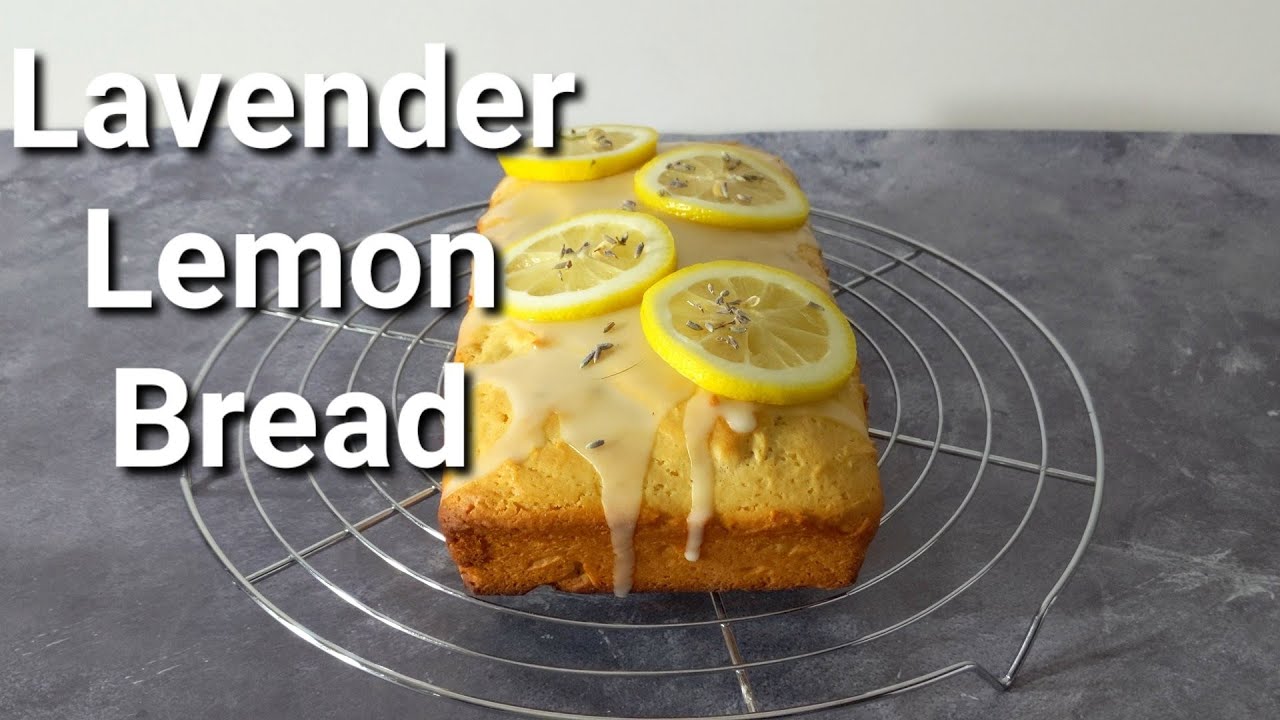 LAVENDER LEMON BREAD (VEGAN LAVENDER RECIPES EP #1) | vegan and proud