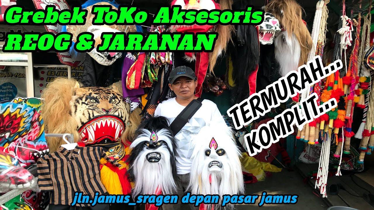 Grebek review Toko aksesoris REOG DAN JARANAN mas veri,depan pasar jamus/timur terminal jamus❗️