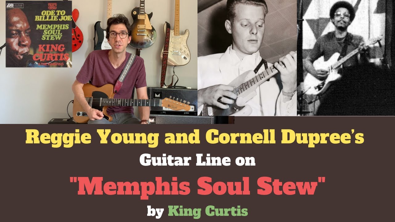 Memphis Soul Stew Guitar Lick by Cornell Dupree and Reggie Young- King Curtis - Guitar Lesson