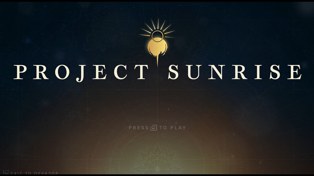 Project Sunrise Announcement