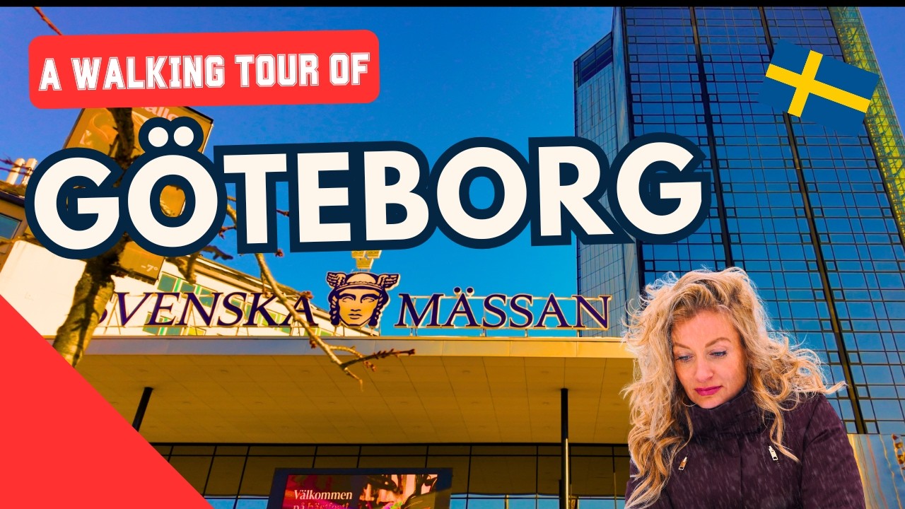 GÖTEBORG Walking Tour | From Nordstan to Ullevi, Liseberg and Avenyn 🇸🇪