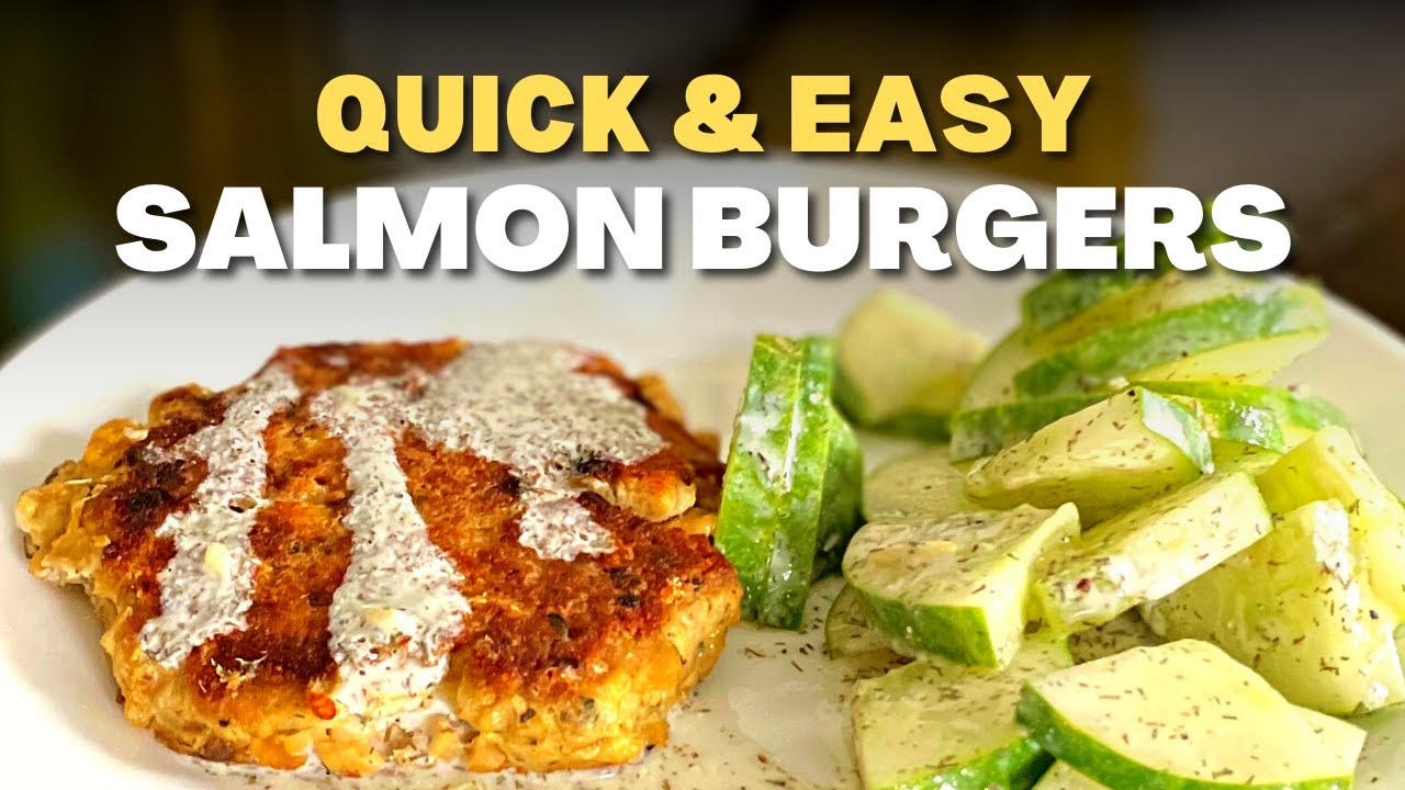What to Do with Leftover Salmon or Canned Salmon? Salmon Burgers!