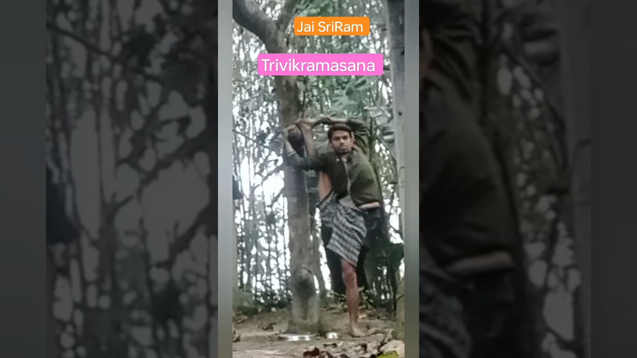 #howtodoyoga  #Trivikramasana #youtubeshorts @Vyayamaguru