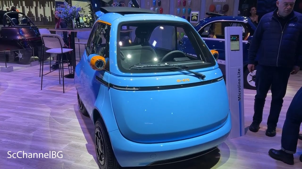 Microlino Lite (2025) Small EV - Bruxelles Motor Show 2025