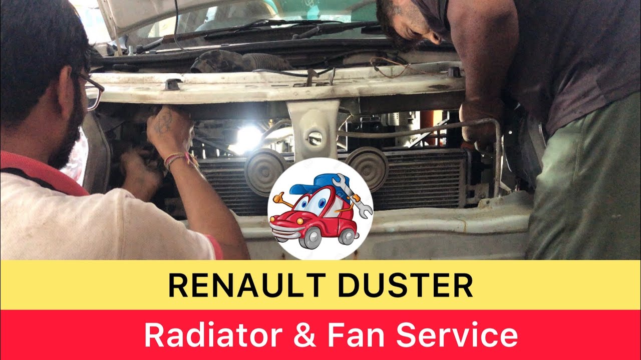 Renault Duster | Car AC Cooling Problem | Car Radiator service | car radiator Fan Service