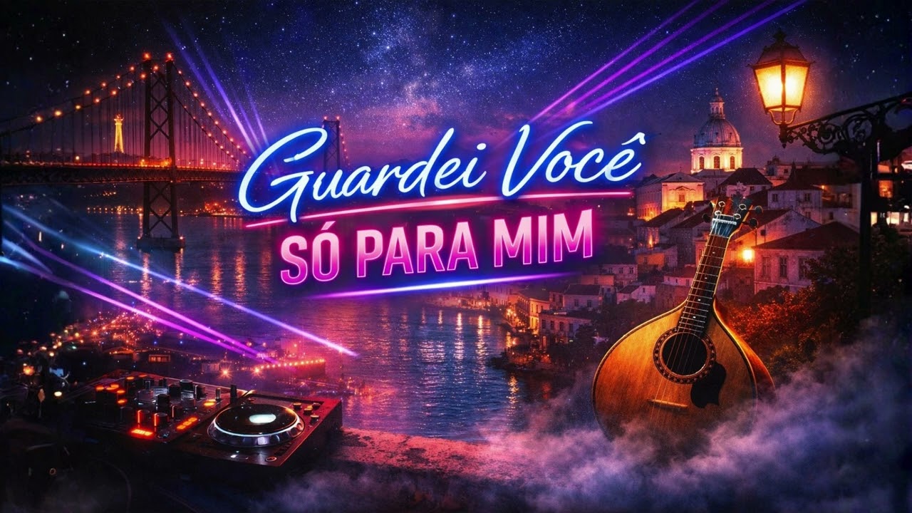 Guardei Você Só Para Mim | Fado Techno Português (Canção de Amor & Saudade) | Música Portuguesa