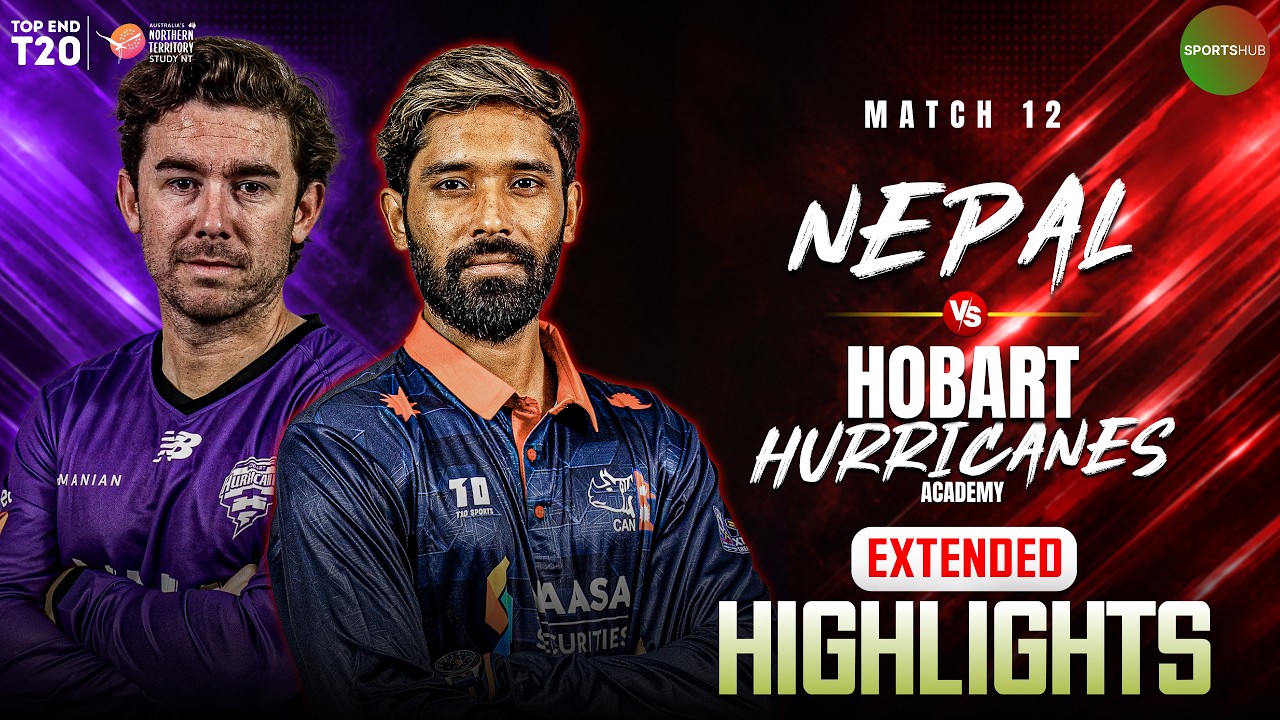 Full Highlights | Nepal vs Hurricanes | Match 12 | Top End T20 2026 | ZP1J