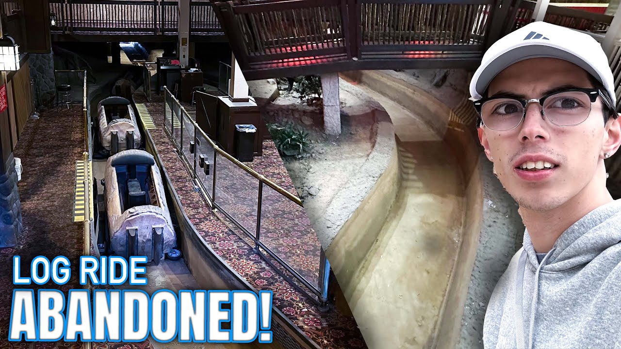 Exploring an ABANDONED LOG RIDE in Vegas at Buffalo Bills Casino | Primm, NV