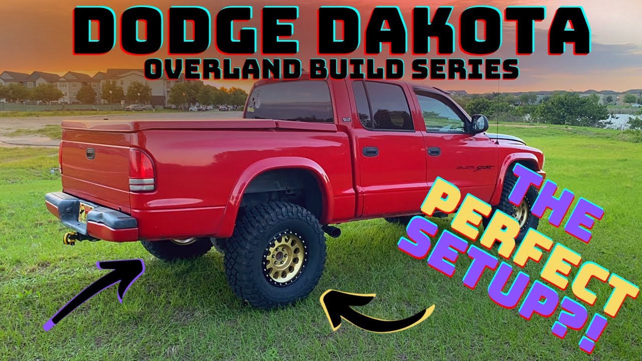 Mounting New Wheels And Tires! || Dodge Dakota Overland Build Series