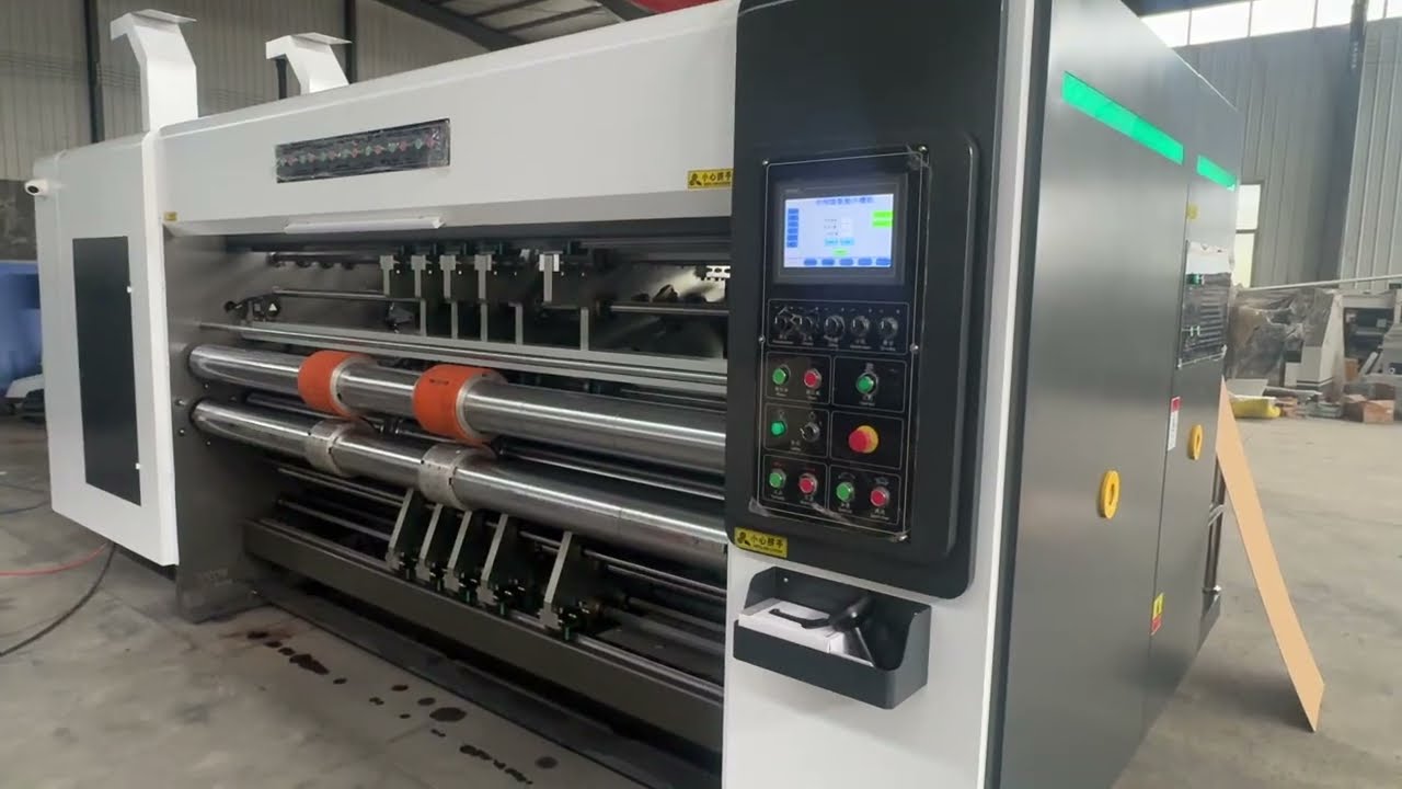 intelligent carton slotter, computer auto carton box slotter, auto carton rotary slotting machine